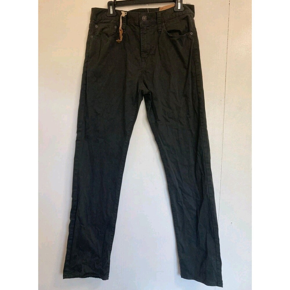 American Eagle Pants Mens‎ 32x34 Twill Charcoal Slim Straight NWT